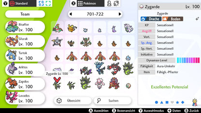 #718 Zygarde 10 Zygarde Cells SnS