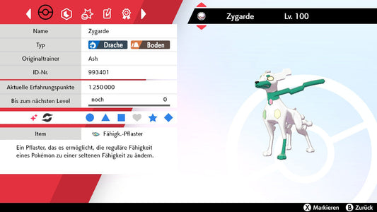 #718 Zygarde 100 Zygarde Cells SnS