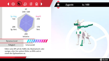 #718 Zygarde 100 Zygarde Cells SnS