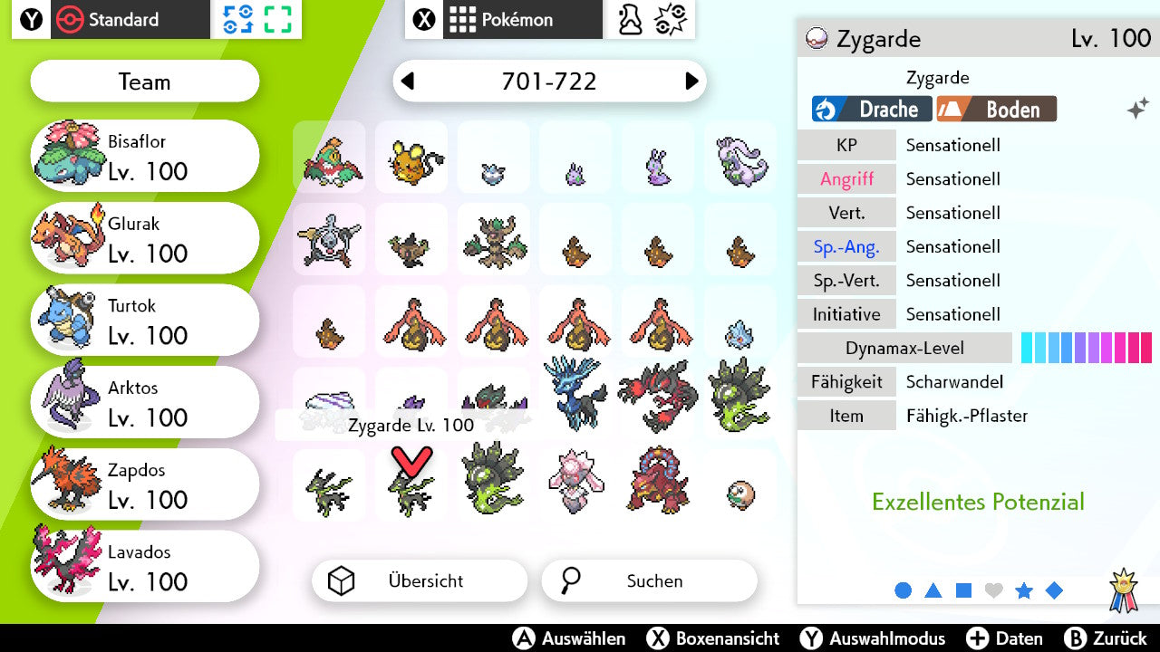 #718 Zygarde 100 Zygarde Cells SnS