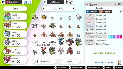 #718 Zygarde 100 Zygarde Cells SnS