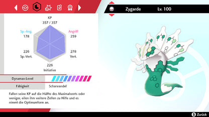 #718 Zygarde 100 Zygarde-Zellen SnS