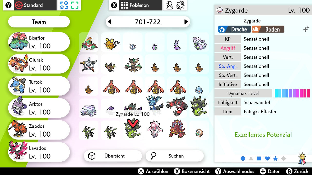 #718 Zygarde 100 Zygarde-Zellen SnS