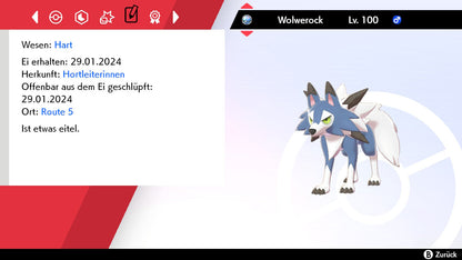 #745 Lycanroc Tagform SnS