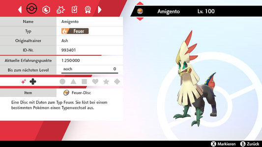 #773 Amigento Type:Fire SnS