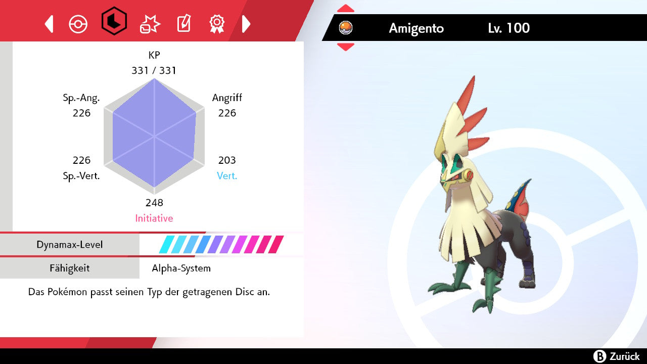 #773 Amigento Type:Fire SnS