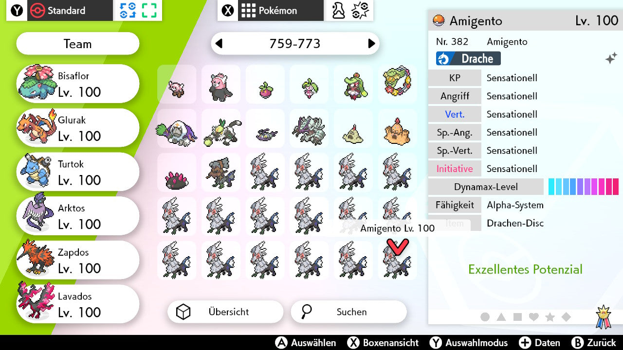 #773 Amigento Type:Dragon SnS