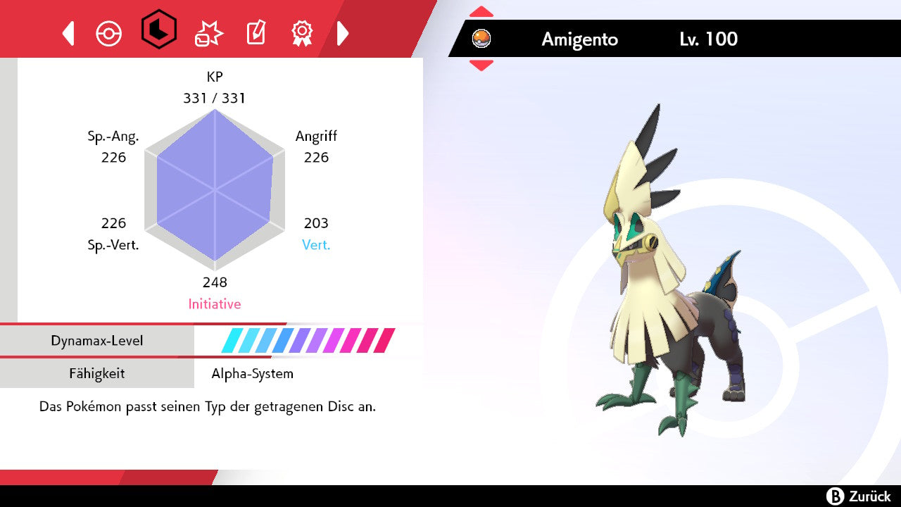 #773 Amigento Type:Dark SnS