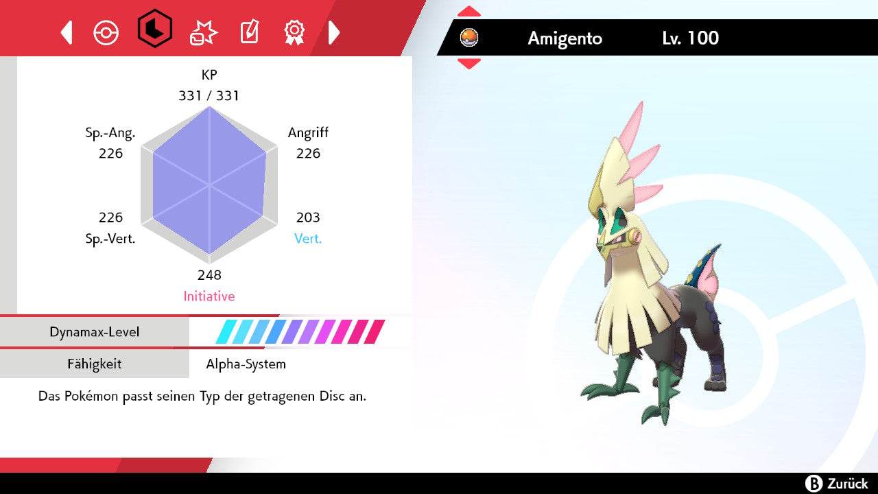 #773 Amigento Type: Fairy SnS