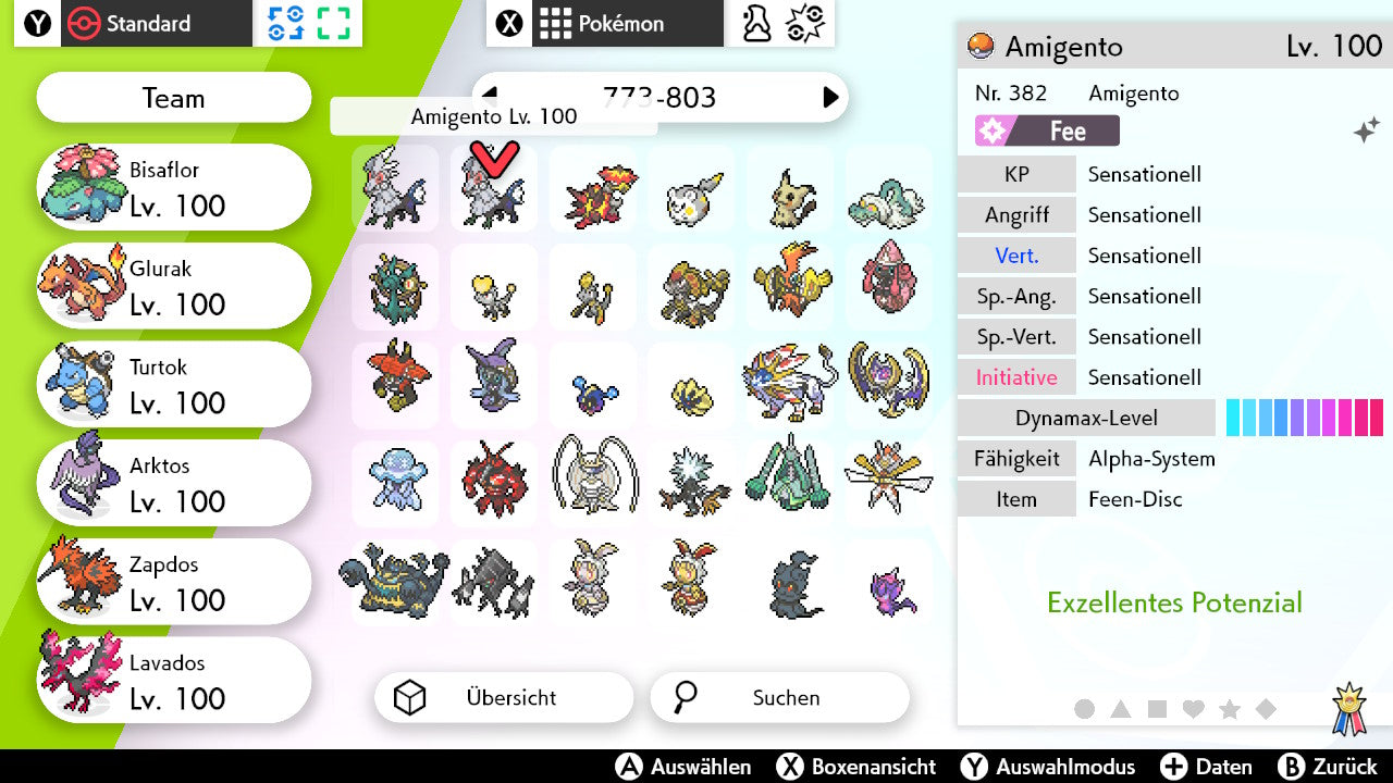 #773 Amigento Type: Fairy SnS