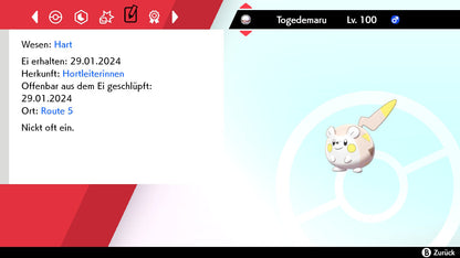 #777 Togedemaru SnS