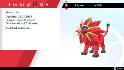 #791 Solgaleo SnS
