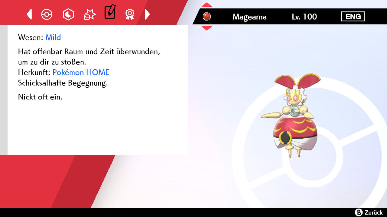 #801 Magearna original color SnS