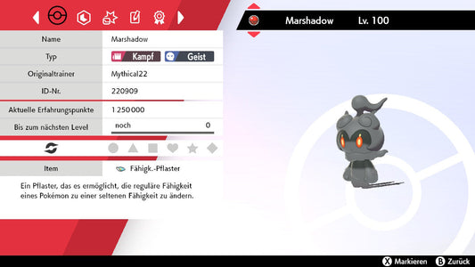 #802 Marshadow SnS
