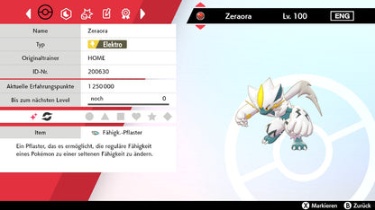 #807 Zeraora SnS