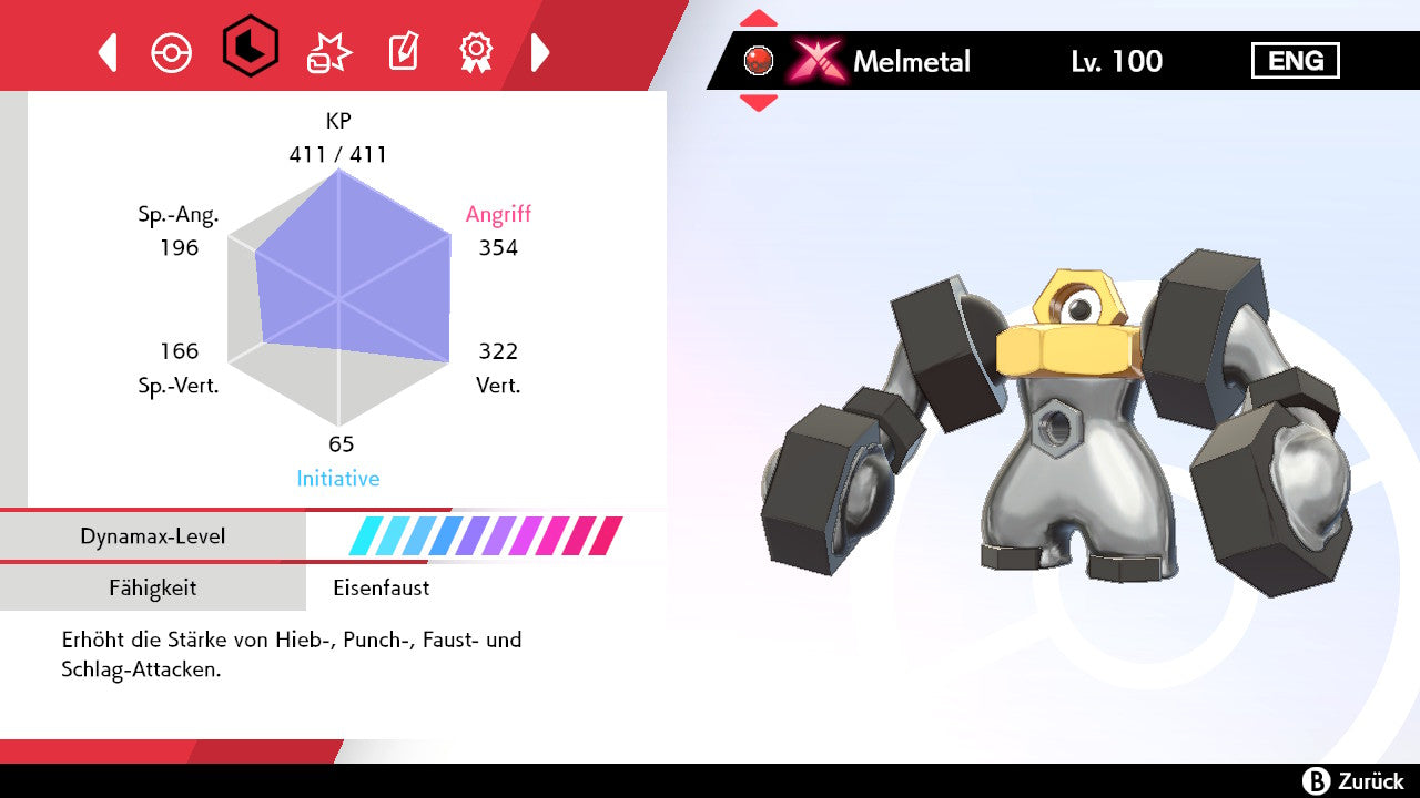 #809 Melmetal Gigantamax SnS