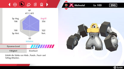 #809 Melmetal Gigantamax SnS
