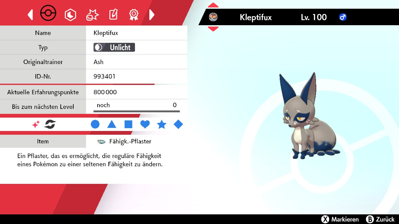 #827 Kleptifux SnS