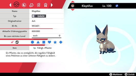 #827 Kleptifux SnS