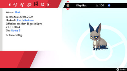 #827 Kleptifux SnS