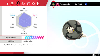 #844 Sanaconda Gigantamax SnS