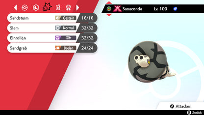 #844 Sanaconda Gigantamax SnS