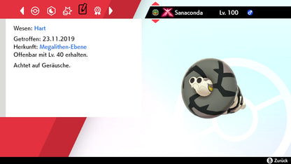 #844 Sanaconda Gigantamax SnS