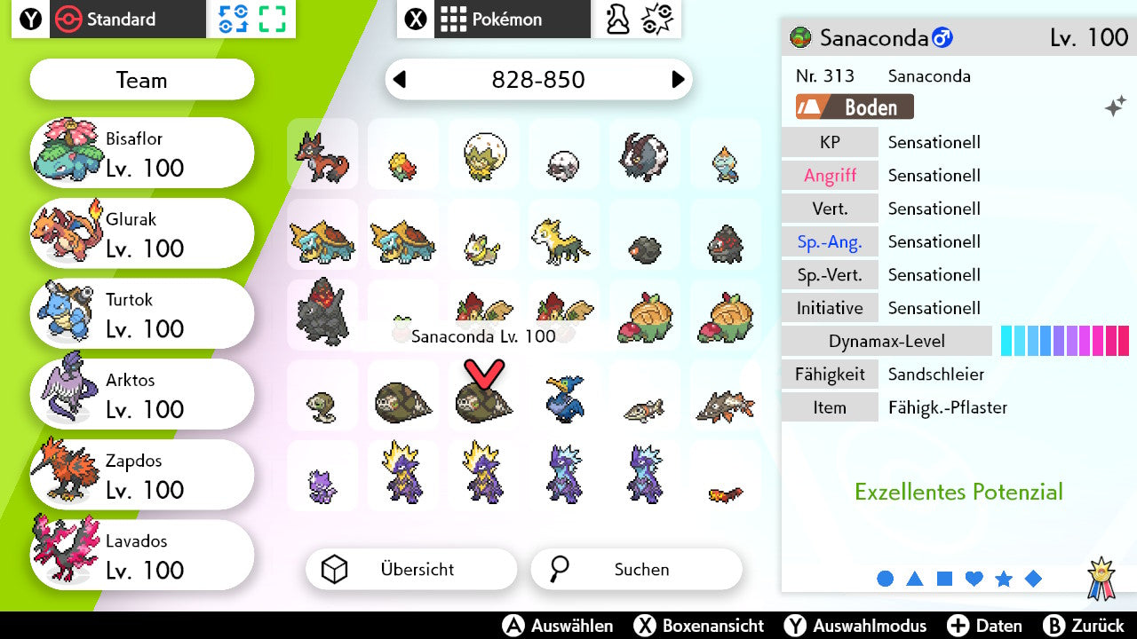 #844 Sanaconda Gigantamax SnS
