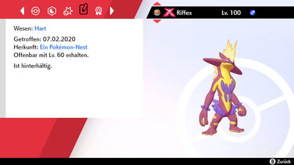#849 Riffex High Form Gigantamax SnS