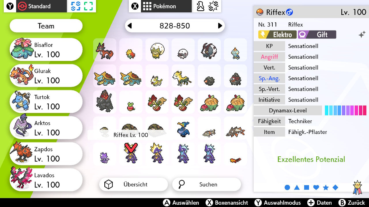 #849 Riffex High Form Gigantamax SnS