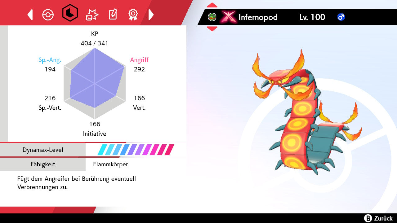 #851 Infernopod Gigadynamax SnS