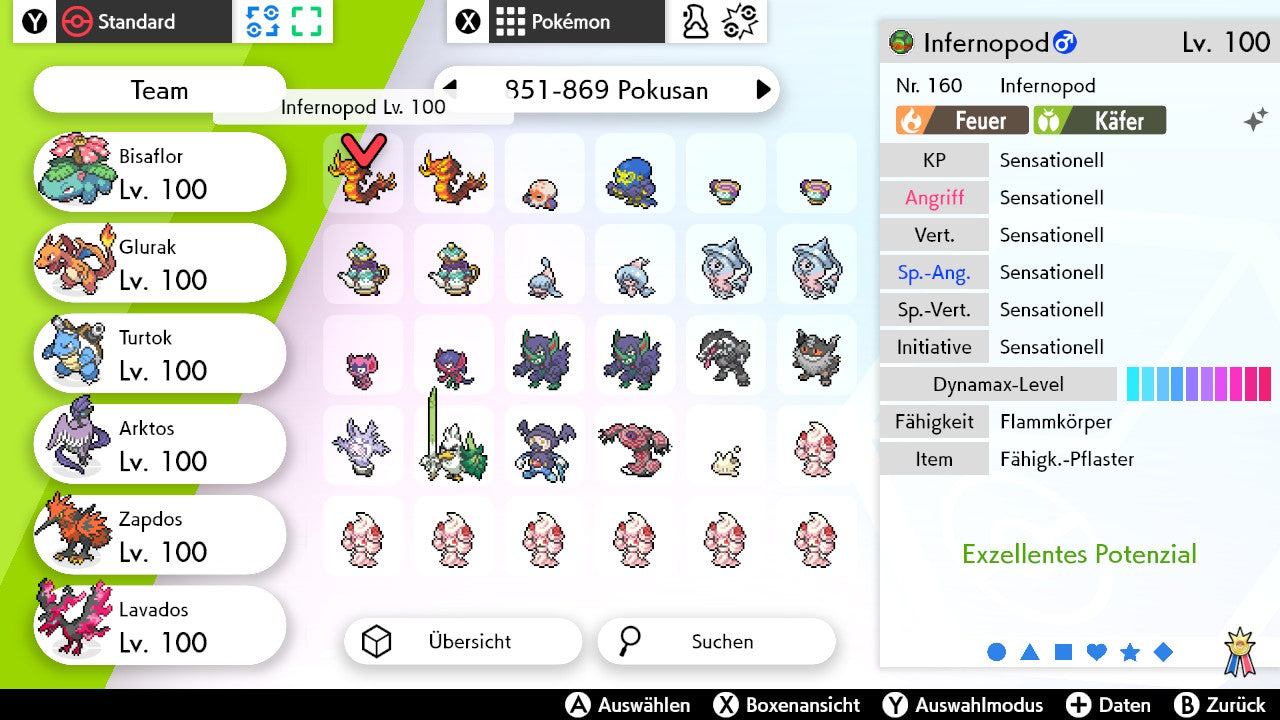 #851 Infernopod Gigadynamax SnS