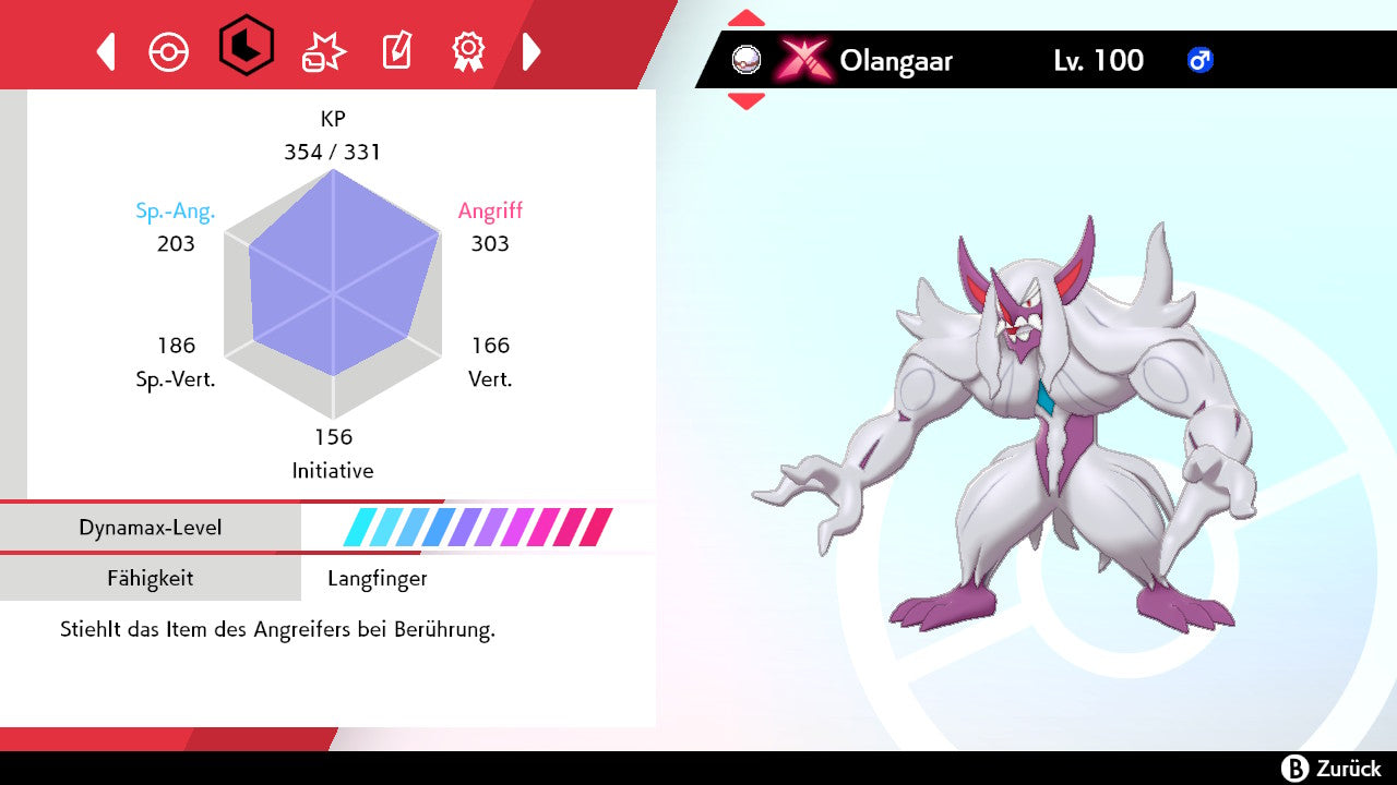#861 Olangaar Gigadynamax SnS