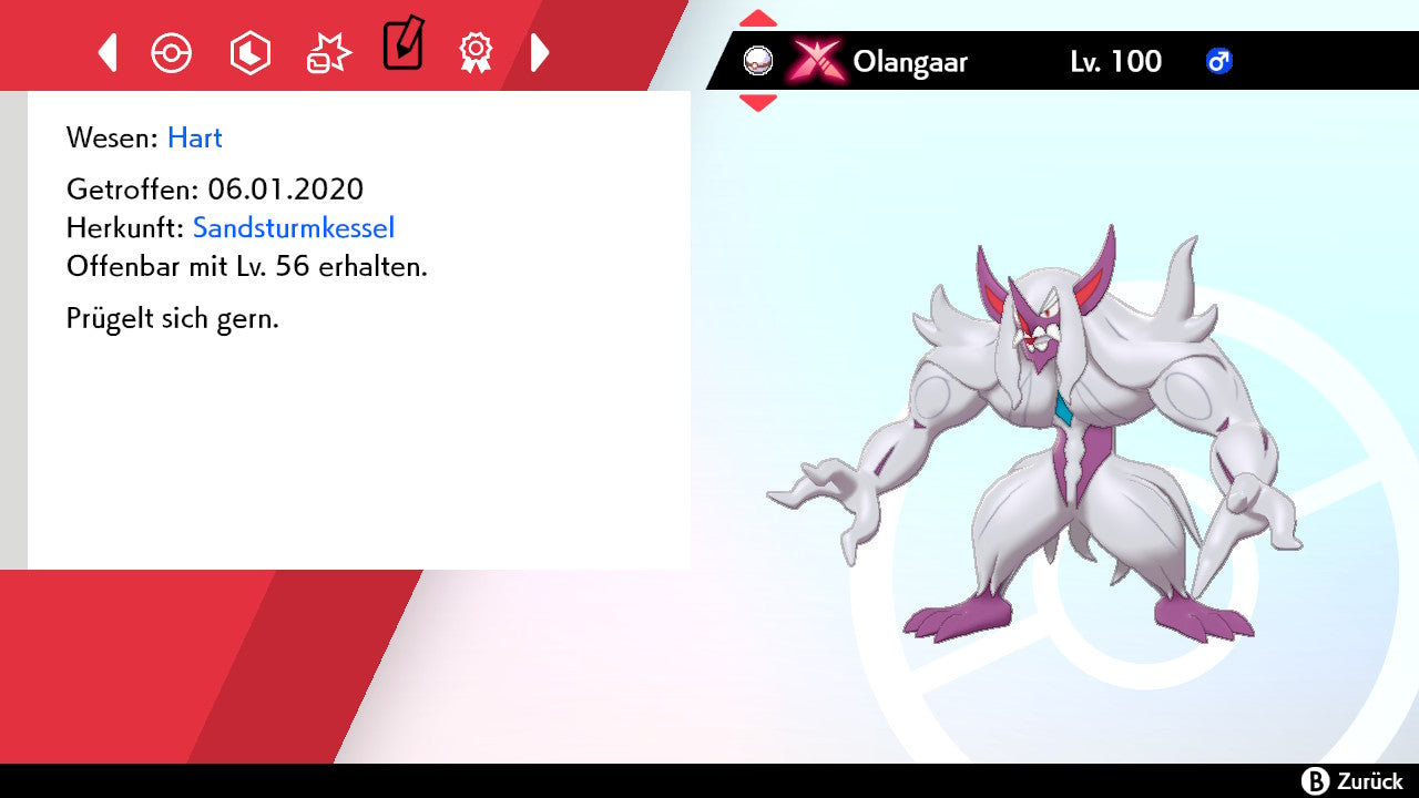 #861 Olangaar Gigadynamax SnS