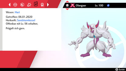 #861 Olangaar Gigadynamax SnS