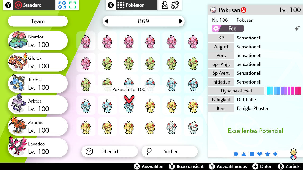 #869 Pokusan Minz-Creme Gigadynamax SnS