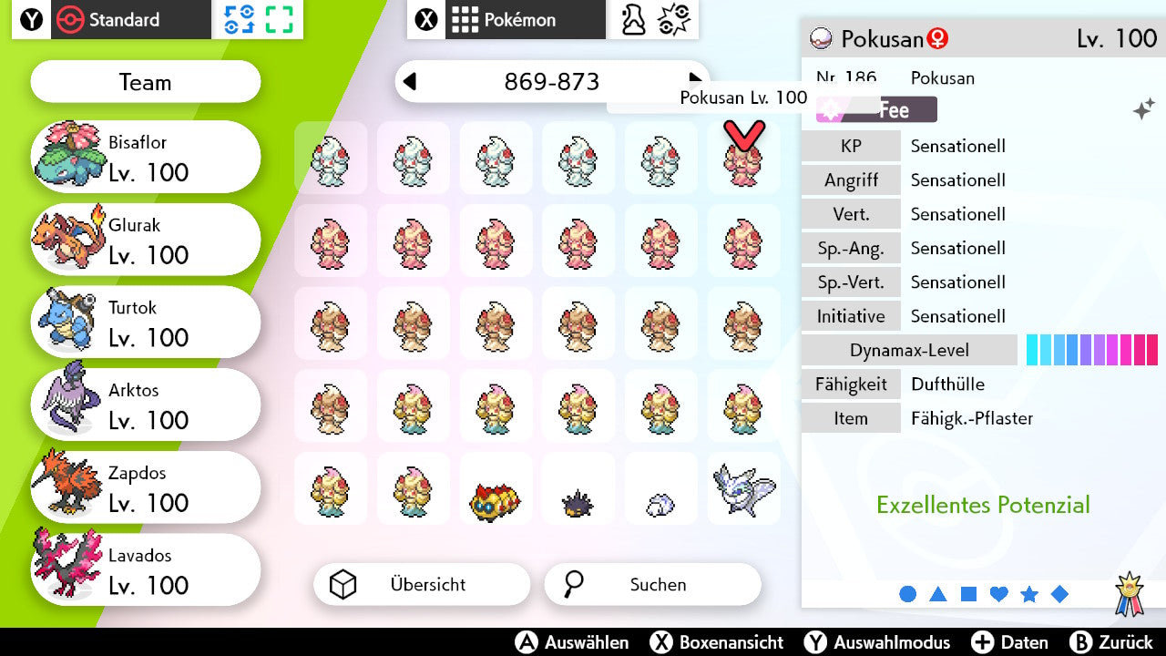 #869 Pokusan Ruby-Mix Gigadynamax SnS