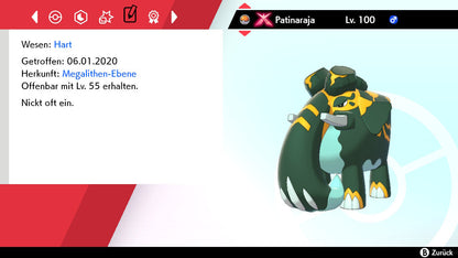 #879 Patinaraja Gigadynamax SnS