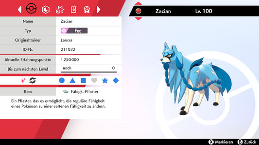#888 Zacian SnS