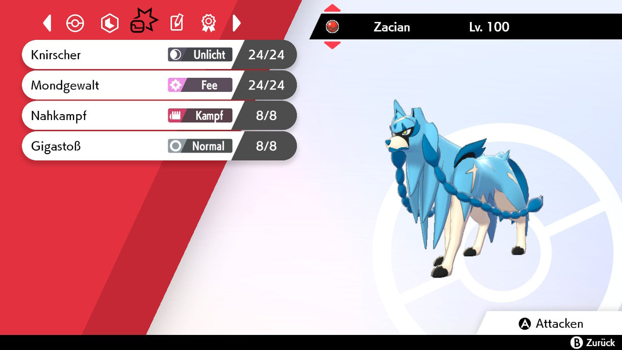 #888 Zacian SnS