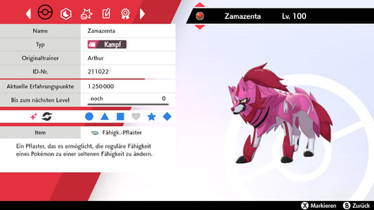 #889 Zamazenta SnS