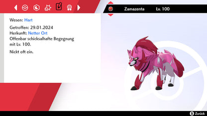 #889 Zamazenta SnS