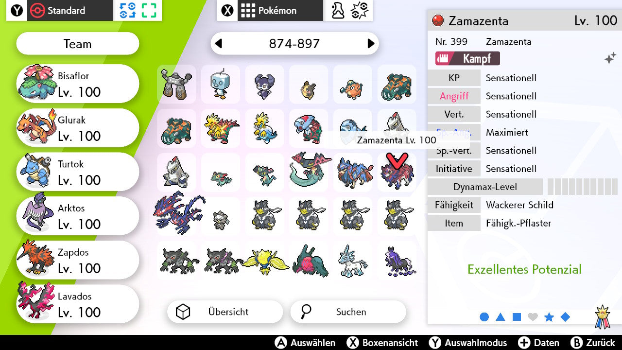 #889 Zamazenta SnS