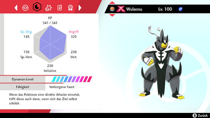 #892 Wulaosu Fokussierter Stil Gigadynamax SnS