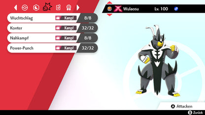 #892 Wulaosu Fokussierter Stil Gigadynamax SnS