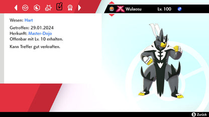 #892 Wulaosu Fokussierter Stil Gigadynamax SnS