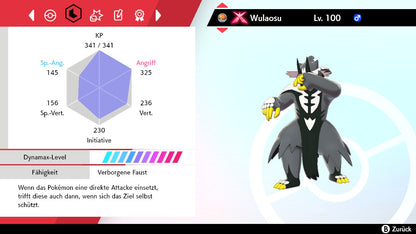 #892 Wulaosu Fließender Stil Gigadynamax SnS