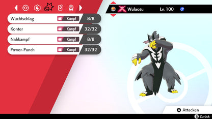 #892 Wulaosu Fließender Stil Gigadynamax SnS