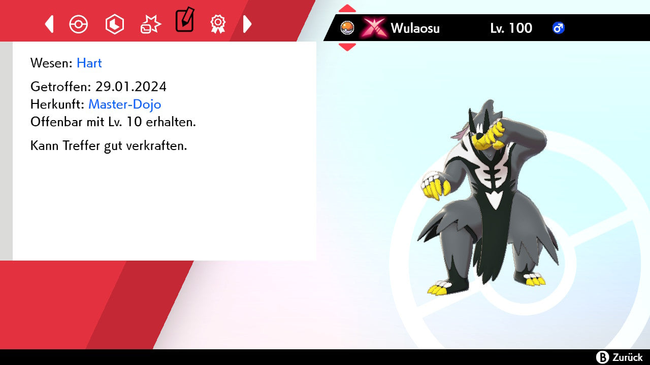 #892 Wulaosu Fließender Stil Gigadynamax SnS