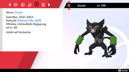 #893 Zarude SnS